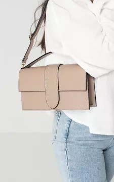 Leather bag with removable strap | Light Brown | Guts & Gusto