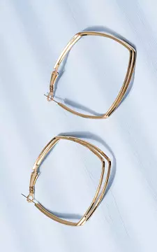 Rautenförmige Ohrringe | Gold | Guts & Gusto