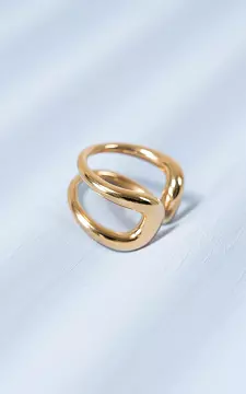 Ring made of stainless steel | Gold | Guts & Gusto