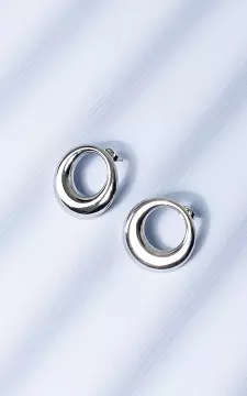 Earrings made of stainless steel | Silver | Guts & Gusto