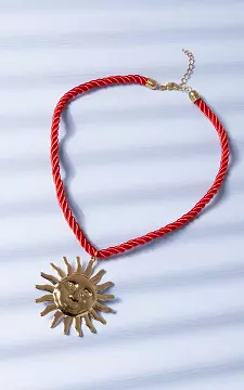 Necklace with pendant | Red Gold | Guts & Gusto