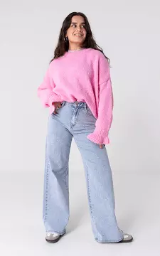 Wide leg jeans | Lichtblauw | Guts & Gusto